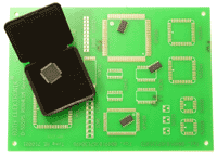 Some of the Surface Mount (SMD / SMT) components used on the soldering course